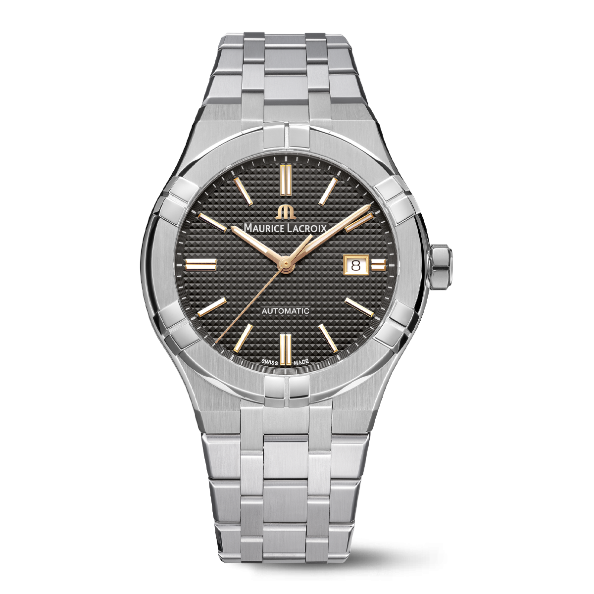 MAURICE LACROIX - AIKON AUTOMATIC DATE - AI6008-SS002-331-1