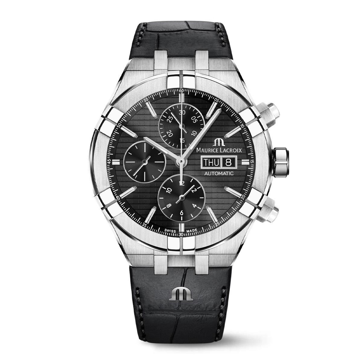MAURICE LACROIX - AIKON AUTOMATIC CHRONOGRAPH - AI6038-SS001-330-1