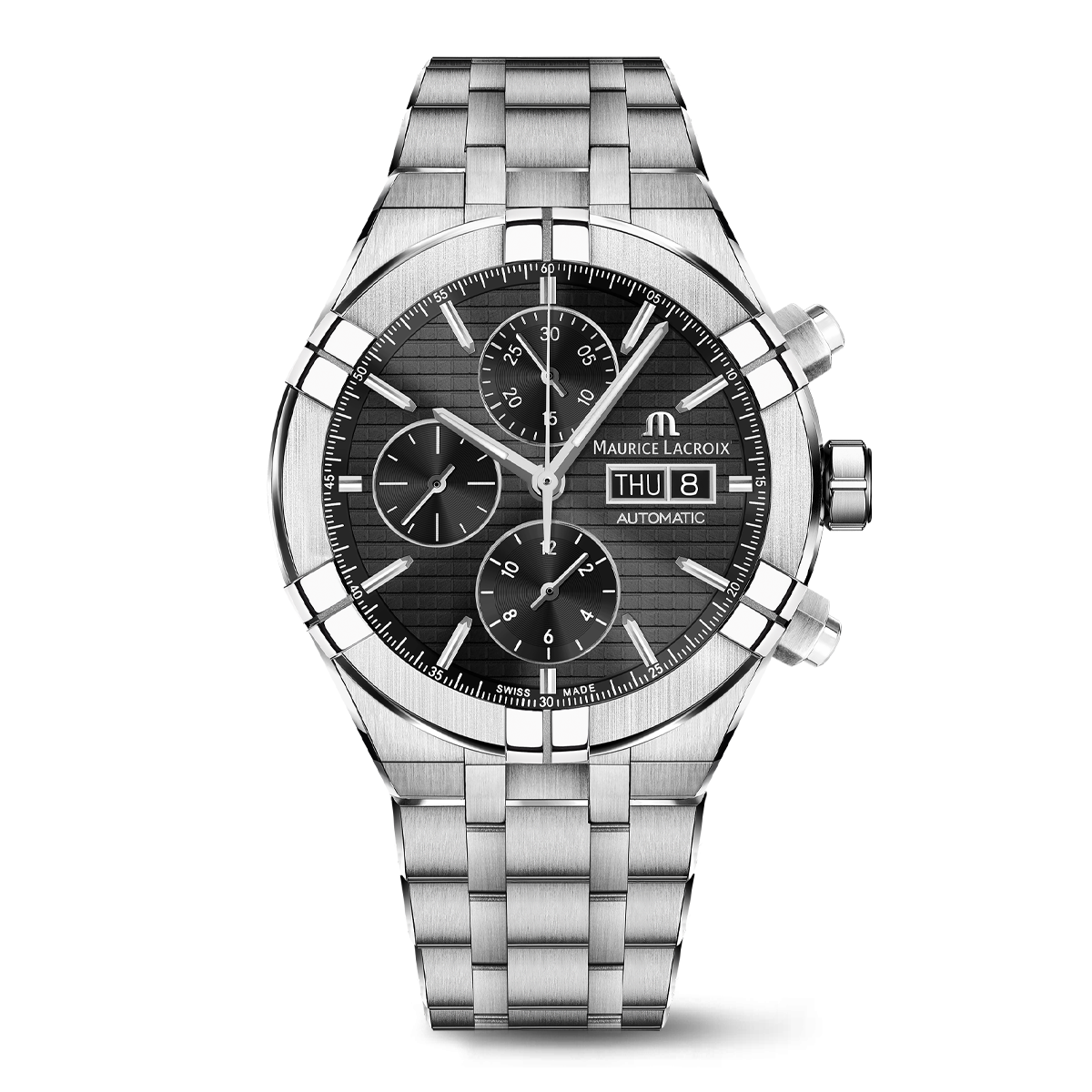 MAURICE LACROIX - AIKON AUTOMATIC CHRONOGRAPH - AI6038-SS002-330-1
