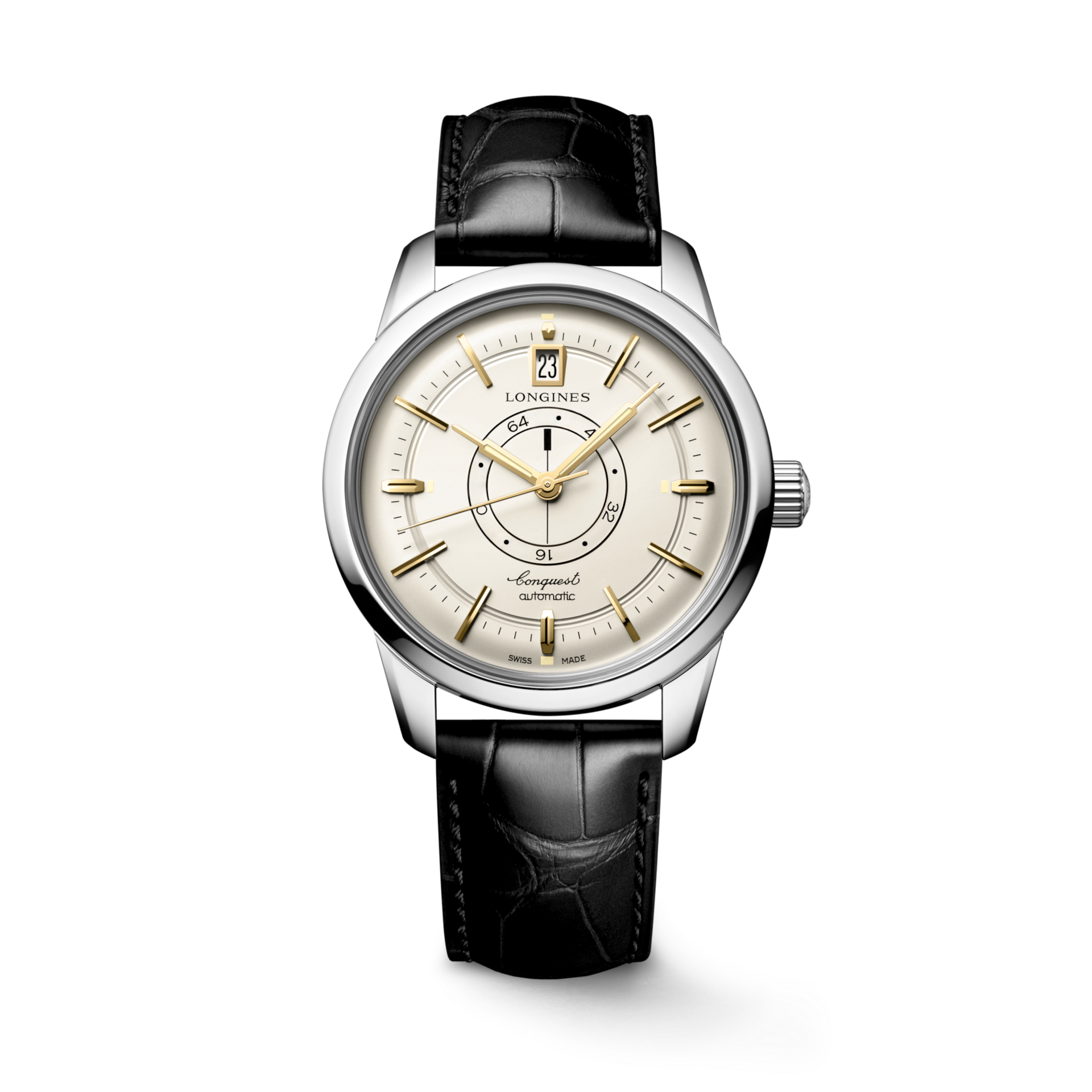 LONGINES - CONQUEST HERITAGE CENTRAL POWER RESERVE - L1.648.4.78.2