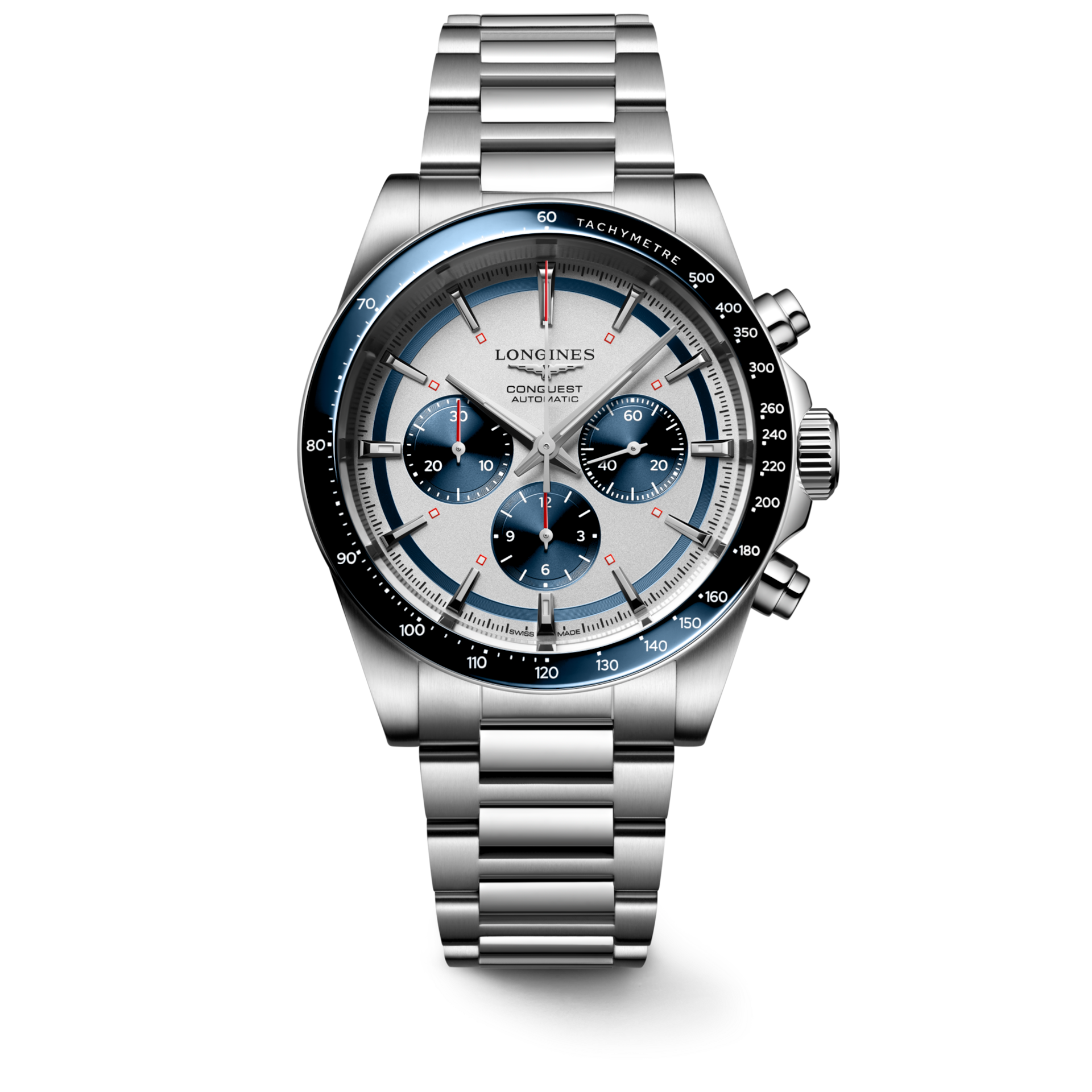 LONGINES - CONQUEST CHRONOGRAPH - L3.835.4.98.6