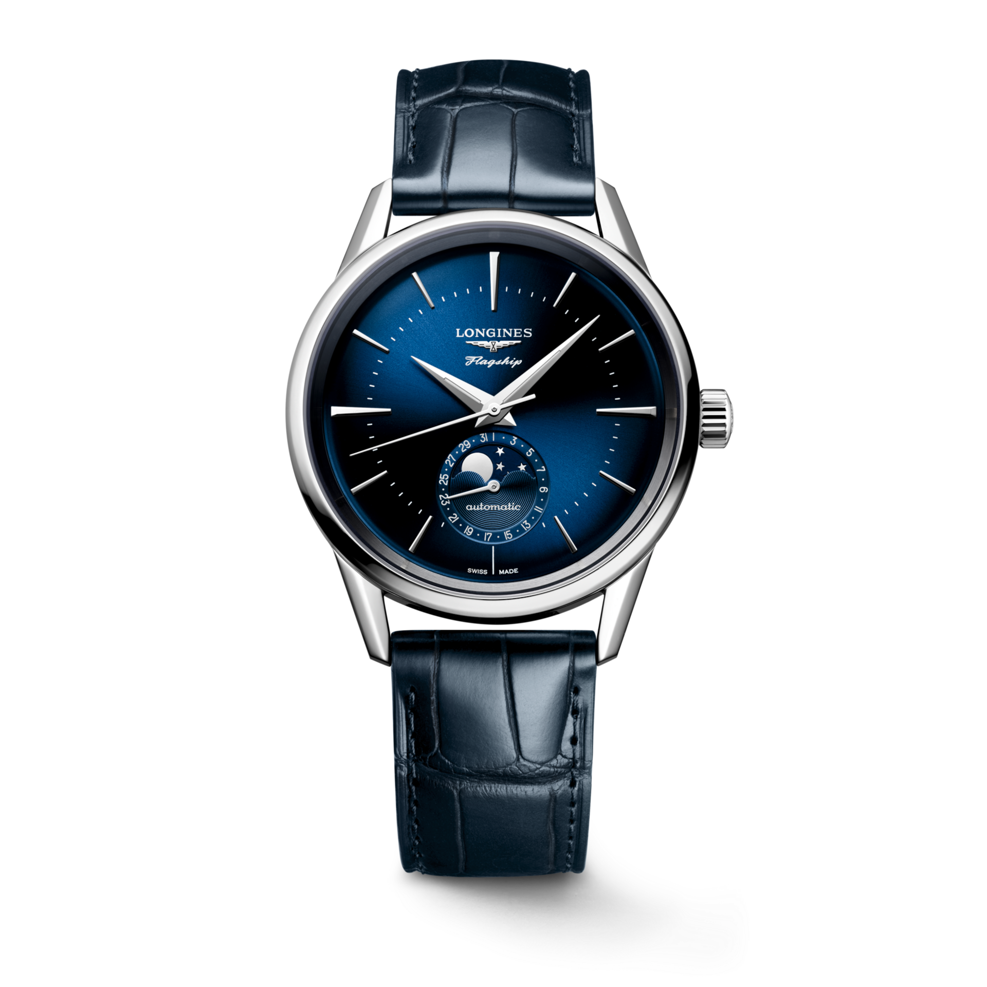 LONGINES - FLAGSHIP HERITAGE MOONPHASE - L4.815.4.92.2