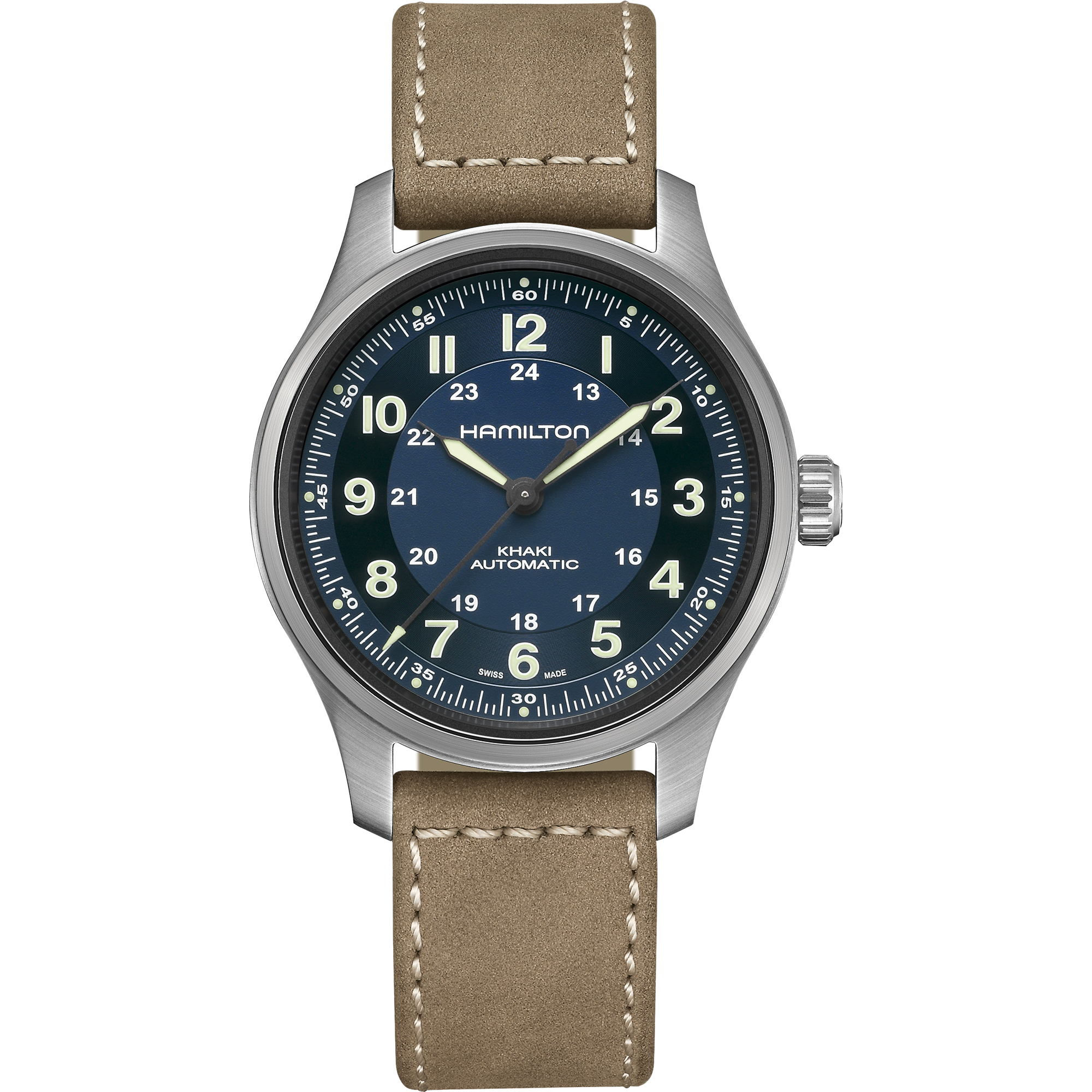 HAMILTON - Khaki Field Titanium Auto - H70.545.540