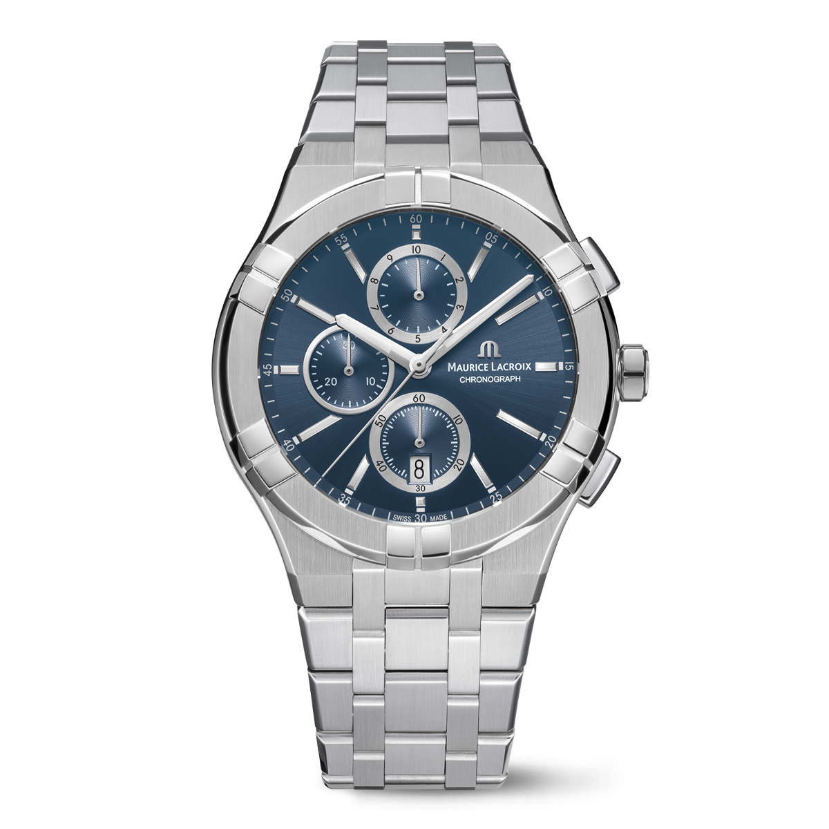 MAURICE LACROIX - AIKON QUARTZ CHRONOGRAPH - AI1118-SS002-430-1