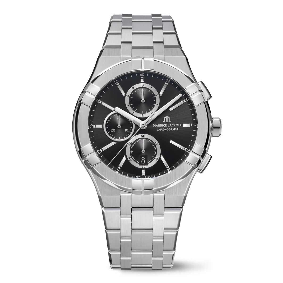 MAURICE LACROIX - AIKON QUARTZ CHRONOGRAPH - AI1118-SS002-330-1