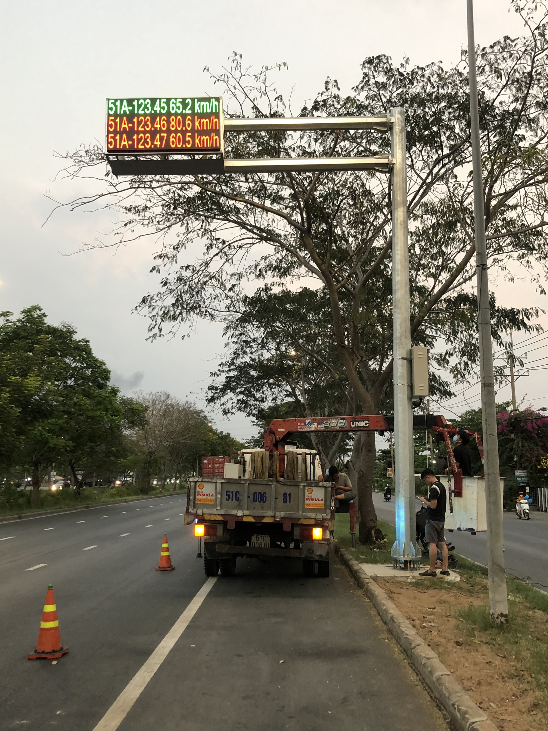 Bảng VMS- Led tốc đô·