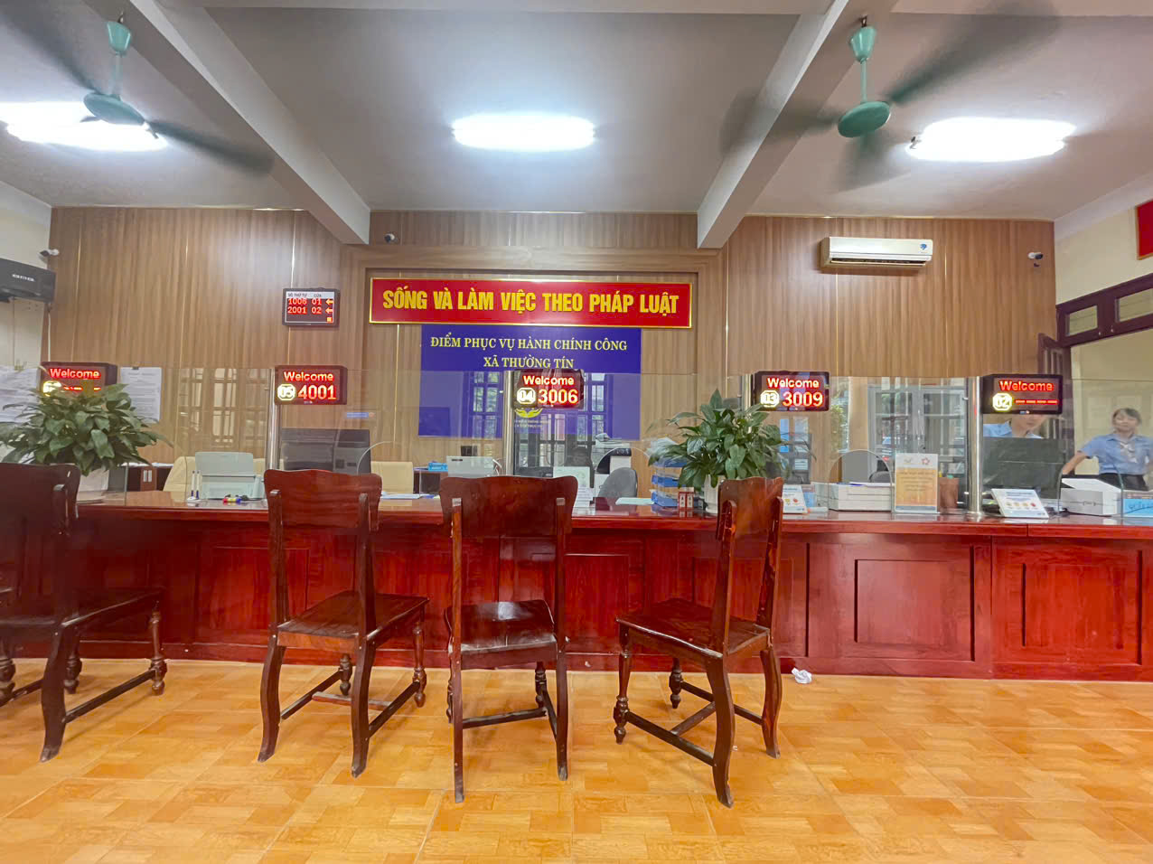 Bảng led hiển thị quầy 3in1