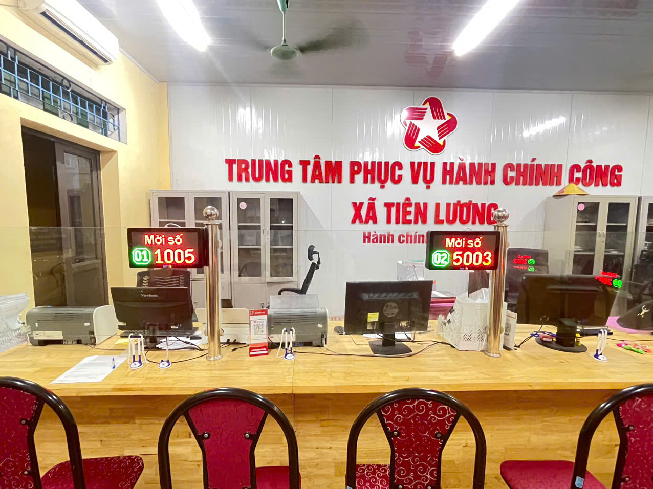 Bảng led hiển thị quầy 3in1