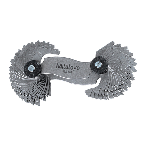 Bộ dưỡng đo ren 188-151 (0.4-7mm/4-42TPI)