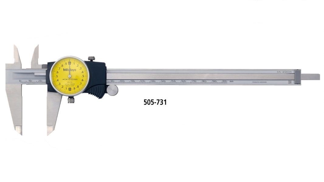 Thước cặp đồng hồ 505-731 (0-200mm/0.02mm)