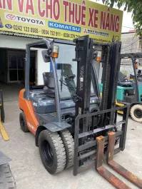 Xe Nâng Dầu Toyota 2.5 tấn Nhật Bãi