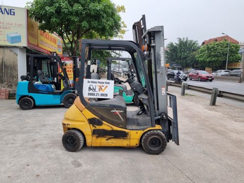 XE NÂNG ĐIỆN NGỒI LÁI 2.0T KOMATSU 2014