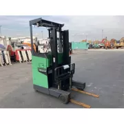 Xe nâng điện cũ đứng lái 1,0T TOYOTA 8FBR10, hàng đã qua sử dụng (Nhật Bản) sản xuất 2019 mã xe TV.E169-TS
