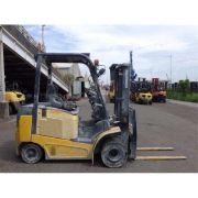 Xe nâng điện cũ ngồi lái 2,5T Komatsu FE25-1, hàng đã qua sử dụng (Nhật Bản) sản xuất 2015, mã xe TV.E177