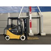Xe nâng điện cũ ngồi lái 1.0T, KOMATSU FB10-12, hàng đã qua sử dụng (Nhật Bản) sản xuất 2018, mã xe TV.E189-TS