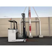 Xe nâng điện cũ đứng lái 2.0T, Nichiyu FBRM20-H80B-470 hàng Nhật Bãi chưa qua sử dụng tại Việt Nam sản xuất 2018, mã xe