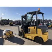 Xe nâng điện cũ ngồi lái 2.5T, KOMATSU FE25-1, hàng đã qua sử dụng (Nhật Bản) sản xuất 2019, mã xe TV.E193-TS