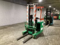 Xe nâng điện cũ đứng lái 1.5T, Sumitomo 61FBR15SXII, hàng đã qua sử dụng (Nhật Bản),sản xuất năm 2014