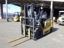 Xe nâng điện cũ ngồi lái 3.0T, KOMATSU FE30-1, hàng đã qua sử dụng (Nhật Bản),sản xuất năm 2018