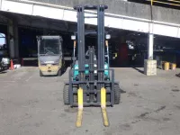 Xe nâng điện cũ ngồi lái 2.0T, KOMATSU FB20EX-11, hàng đã qua sử dụng (Nhật Bản),sản xuất năm 2011