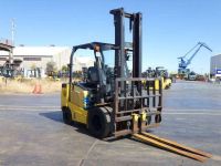 Xe nâng điện cũ ngồi lái 3.0T, KOMATSU FE30-1, hàng đã qua sử dụng (Nhật Bản),sản xuất năm 2019