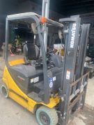 Xe nâng điện ngồi lái 1.0T, Komatsu FB10-12 hàng chưa qua sử dụng tại Việt Nam,sản xuất năm 2019