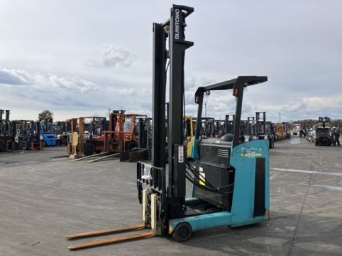 Xe nâng điện cũ đứng lái 1.5T, Sumitomo 61FBR15SXII, hàng đã qua sử dụng (Nhật Bản),sản xuất năm 2020, mã xe TV.E230