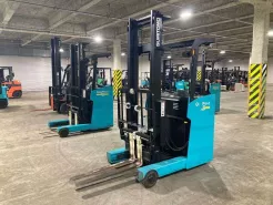 Xe nâng điện cũ đứng lái 1.5T, Sumitomo 61FBR15SXII, hàng đã qua sử dụng (Nhật Bản),sản xuất năm 2020,mã xe TV.E233