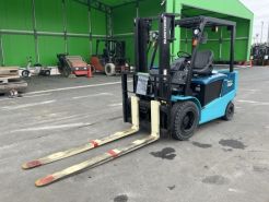 Xe nâng điện cũ ngồi lái 3.5T, SUMITOMO 52FB35PXIII, hàng đã qua sử dụng (Nhật Bản), sản xuất năm 2020, mã xe TV.E243