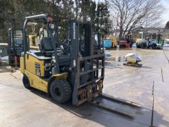 Xe nâng điện cũ ngồi lái 2.5T, KOMATSU FE25-1, hàng đã qua sử dụng (Nhật Bản), sản xuất năm 2017, mã xe TV.E249