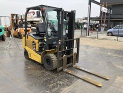 Xe nâng điện cũ ngồi lái 2.5T, KOMATSU FE25-1, hàng đã qua sử dụng (Nhật Bản), sản xuất năm 2020 , mã xe TV.E250