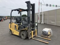 Xe nâng điện cũ ngồi lái 2.5T, KOMATSU FE25-1, hàng đã qua sử dụng (Nhật Bản),sản xuất năm 2018,mã xe TV.E273