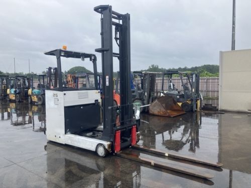 Xe Nâng Điện cũ đứng lái 2.5T, Nichiyu FBRM25-H80B-470 hàng Nhật Bãi chưa qua sử dụng tại Việt Nam,sản xuất năm 2018
