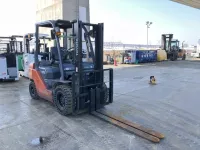 Xe nâng dầu Nhật Bãi 2.5T Toyota, Model 02-8FD25, hàng đã qua sử dụng (Nhật Bản),sản xuất năm 2020, mã xe TV.D053