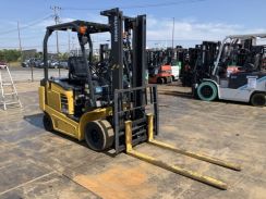 Xe nâng điện cũ ngồi lái 2.5T, KOMATSU FE25H-1, hàng đã qua sử dụng (Nhật Bản),sản xuất năm 2020,mã xe TV.E298