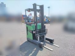 Xe nâng điện cũ đứng lái 1.5T TOYOTA model 8FBR15, hàng đã qua sử dụng (Nhật Bản),sản xuất năm 2019,mã xe TV.E299