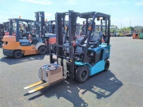 Xe nâng điện cũ ngồi lái 1,5T SUMITOMO 41FB15PJXIII, hàng đã qua sử dụng (Nhật Bản),sản xuất năm 2019,mã xe TV.E312
