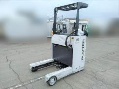 Xe Nâng Điện cũ đứng lái 1.5T, Nichiyu FBRM15-85-500 hàng Nhật Bãi chưa qua sử dụng tại Việt Nam,sản xuất năm 2021