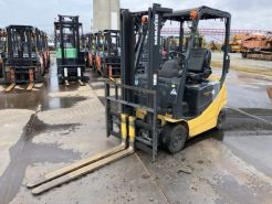 Xe Nâng Điện cũ ngồi lái 1.8T, Komatsu FB18-12 hàng Nhật Bãi chưa qua sử dụng tại Việt Nam,sản xuất năm 2017
