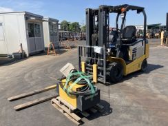 Xe Nâng Điện cũ ngồi lái 2.5T, Komatsu FE25-1 hàng Nhật Bãi chưa qua sử dụng tại Việt Nam,sản xuất năm 2019
