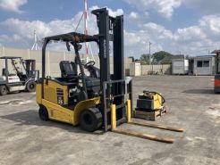 Xe Nâng Điện cũ ngồi lái 2.5T, Komatsu FE25-1 hàng Nhật Bãi chưa qua sử dụng tại Việt Nam,sản xuất năm 2020