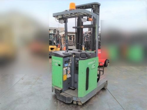 Xe Nâng Điện cũ đứng lái 1.3T, Toyota 7FBRS13 hàng Nhật Bãi chưa qua sử dụng tại Việt Nam,sản xuất năm 2014