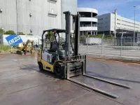 Xe Nâng Điện cũ ngồi lái 3.0T, Komatsu FE30-1 hàng Nhật Bãi chưa qua sử dụng tại Việt Nam,sản xuất năm 2018
