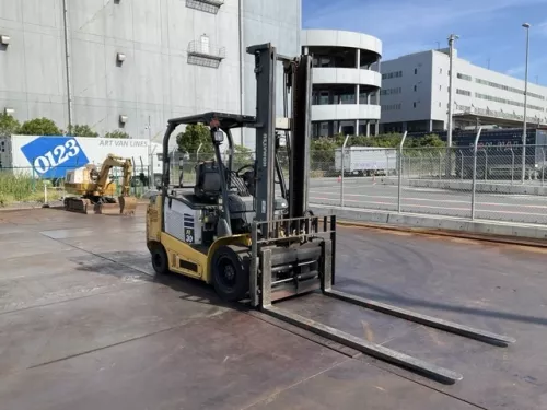 Xe Nâng Điện cũ ngồi lái 3.0T, Komatsu FE30-1 hàng Nhật Bãi chưa qua sử dụng tại Việt Nam,sản xuất năm 2018