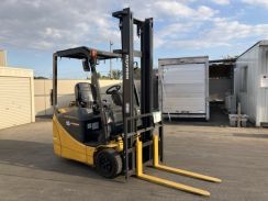 Xe Nâng Điện cũ ngồi lái 1.5T, Komatsu FB15M-12 hàng Nhật Bãi chưa qua sử dụng tại Việt Nam,sản xuất năm 2020