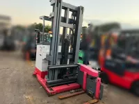 Xe Nâng Điện cũ đứng lái 1.0T, Nichiyu RFTL10-B75-550M hàng Nhật Bãi chưa qua sử dụng tại Việt Nam, mã xe TV.E394