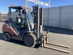 Xe nâng dầu Nhật Bãi 3.5T, Toyota 02-8FDJ35 hàng đã qua sử dụng (Nhật Bản) sản xuất năm 2020 mã TV.D110