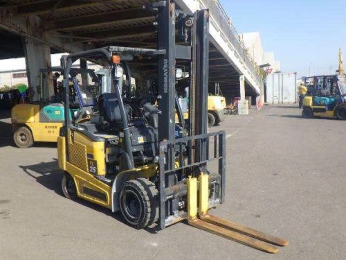 Xe Nâng Điện cũ ngồi lái 2.5T, Komatsu FE25-1 hàng Nhật Bãi chưa qua sử dụng tại Việt Nam,sản xuất năm 2020