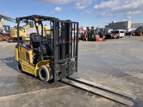 Xe Nâng Điện cũ ngồi lái 2.5T, Komatsu FE25-1 hàng Nhật Bãi chưa qua sử dụng tại Việt Nam,sản xuất năm 2021