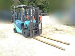 Xe nâng điện cũ ngồi lái 2,5T SUMITOMO 51-FB25PE, hàng đã qua sử dụng (Nhật Bản),sản xuất năm 2011,mã xe TV.E421